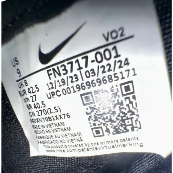 Nike SFB B2 Light Weight Cushioning Boot Black FN3717-001 Men's 9 New with Tags - Picture 3 of 12